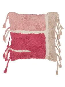 Декоративная подушка Beliani Deko BISTORTA, цвет rosa/weiß