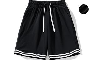 K411 Повседневные шорты унисекс, Черный