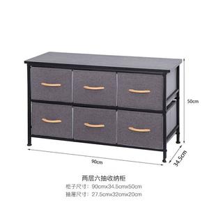 Yu Senyi Комод угловой для гостиной в скандинавском стиле, 9 ящиков, темно-серый, сборка требуется