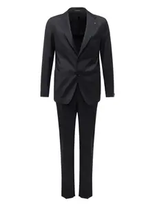 Однобортный костюм Tagliatore, серый