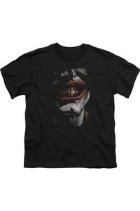 Футболка с коротким рукавом для детей "Batman: Улыбка зла" Gildan, черный