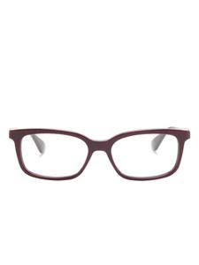 Cartier Eyewear очки в прямоугольной оправе, красный