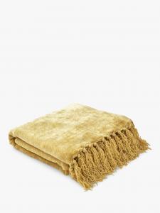 Плед «Гамильтон» Laura Ashley, античное золото