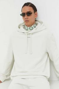 Хлопковая толстовка Hugo, зеленый