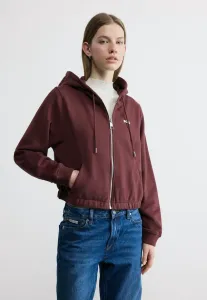 Толстовка на молнии с изображением страусов эму Boss, Dark Brown