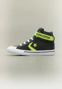 Унисекс высокие кроссовки pro blaze strap Converse, Black/Neon Mantis/White