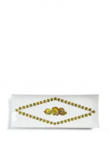 Поднос giro di conchiglie, 15,5х39 см, Fornasetti, белый