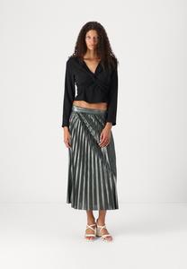 Юбка А-силуэта ONLLYON ONLY, темно-зеленый