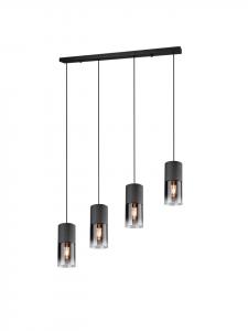 Trio Leuchten Подвесной светильник ROBIN в матово-черном цвете