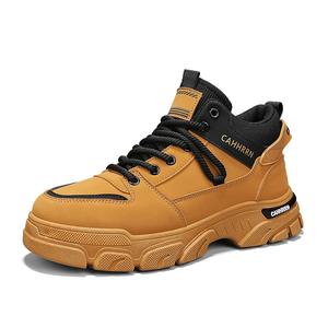 TONYBEAR Жёлтые короткие мартинсы мужские, цвет Yellow