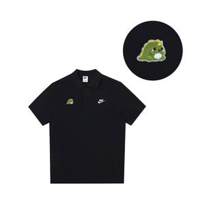 Nike Спортивная поло мужская black