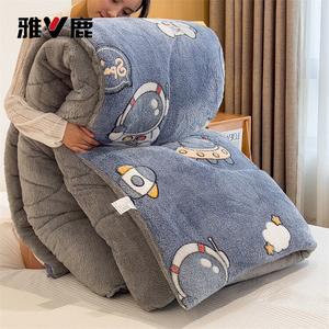 Yalu Одеяло зимнее 220х240 см, вес 5 кг, флис, цвет "Космический парк"