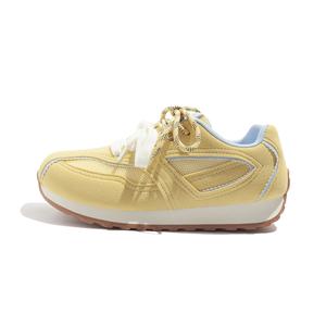 BEIER Женские низкие кеды желтые, цвет Yellow