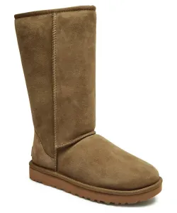 Классические высокие кожаные зимние ботинки II Ugg, зеленый