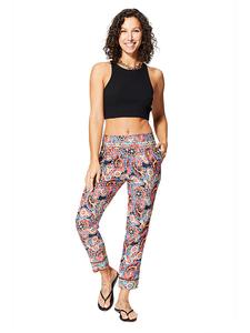 Тканевые брюки Aller Simplement, цвет dunkelblau/rot