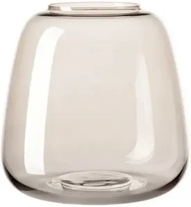 Настольная ваза Fink "Sunday", (1 шт.), выдувная 19,00 см, Ø 18,00 см, серый