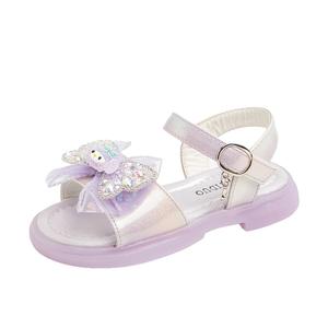 Детские сандалии с нескользящей подошвой и износостойким верхом RHOBESAM, фиолетовый