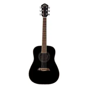 Акустическая гитара Oscar Schmidt OGHS 1/2 размера - черная *Малый бизнес США*