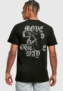 Футболка с принтом «уйди с дороги» Mister Tee, Black