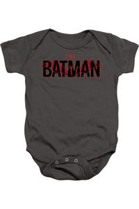 Gildan Детский комбинезон с логотипом Бэтмена и красной летучей мышью