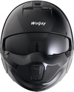 Шлем Woljay TN-8658X5 со светодиодной подсветкой, черный