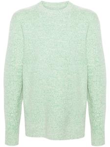 Джемпер в мелкую точку Jil Sander, зеленый