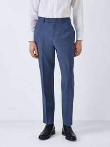 Полутонкие брюки обычного покроя из истонской шерсти John Lewis, средний синий