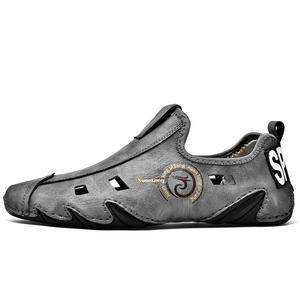 Мужские повседневные туфли с низким верхом, серые Wen Nai, Gray