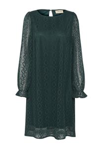 Дневное платье CRVALERIE Cream, темно-зеленый