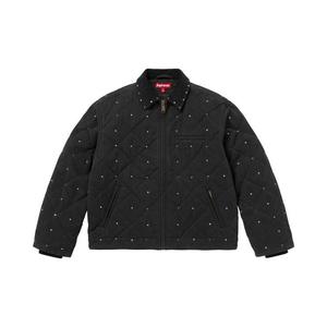 Куртка Supreme x B.B. Simon Quilted Work Jacket, Black
