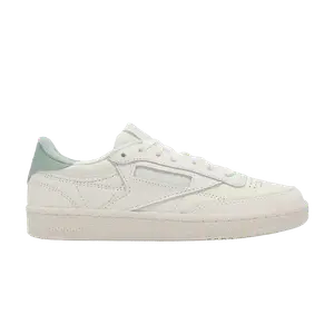 Кроссовки Reebok Wmns Club C 85 Vintage '40th Anniversary Pack - Chalk Hybrid Green', кремовый