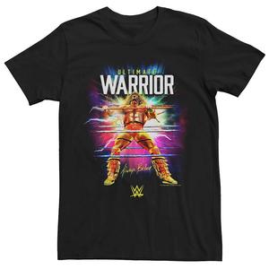 Мужская футболка с плакатом WWE Ultimate Warrior Blast Licensed Character, черный