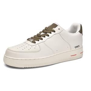 TFKY Стойкие к истиранию низкие кеды в стиле преппи для скейтбординга мужские молочный кофе не меняющие цвет, цвет Milk Coffee Non-Color-Changing