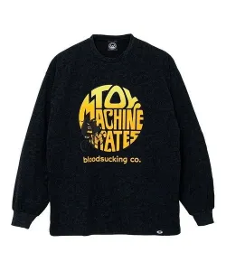 Футболка с длинными рукавами TOY MACHINE Bike Sect Fade Wash (мужская) Select Brands, цвет Black