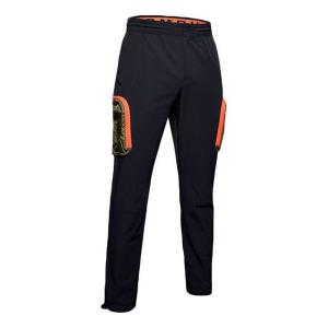 Брюки unstoppable camo cargo sweatpants 'black' Under Armour, черный