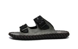 HLA Тапочки-слайды мужские черные