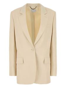 Однобортный блейзер Stella McCartney, нейтральный