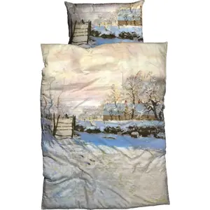 Постельное белье Goebel «Эльстер», зимнее, необыкновенное, цвет creme