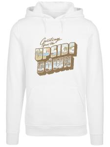 Толстовка F4NT4STIC Stranger Things Greetings From Upside Down Netflix TV Series, белый