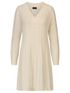 Вязаное платье APART, White