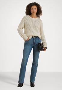 Джемпер Lauren Ralph Lauren Textured Wool-Blend OversizeTK! Sweater, Mascarpone Cream/Off-White