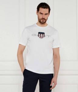 Архивная футболка с изображением щита Regular fit Gant, белый