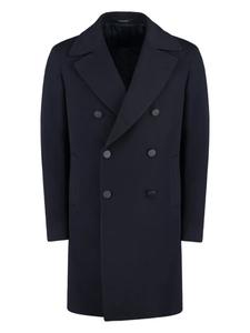 Двубортное пальто Arden Tagliatore, синий