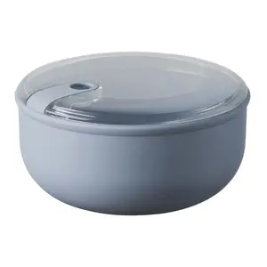 Герметичный круглый ящик Omada, синий