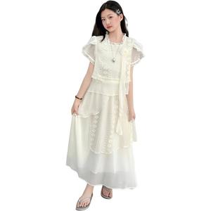 Платье для дошкольниц PROTECTCAMEL, белый