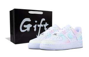 Кроссовки для скейтбординга Air Force 1 женские, низкие, белый Nike