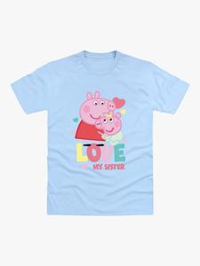 Футболка Threads Kids Love My Sister Peppa Pig, Blue