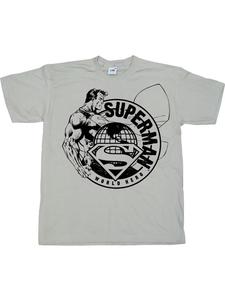 Футболка цвета хаки Superman