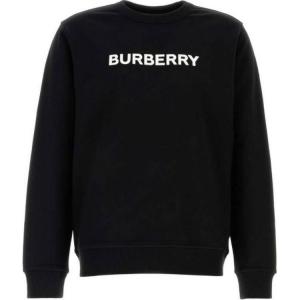 Свитер с логотипом Burberry, черный