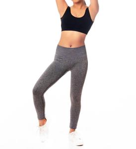 Детские спортивные леггинсы в сером меланже LIMEAPPLE, серый